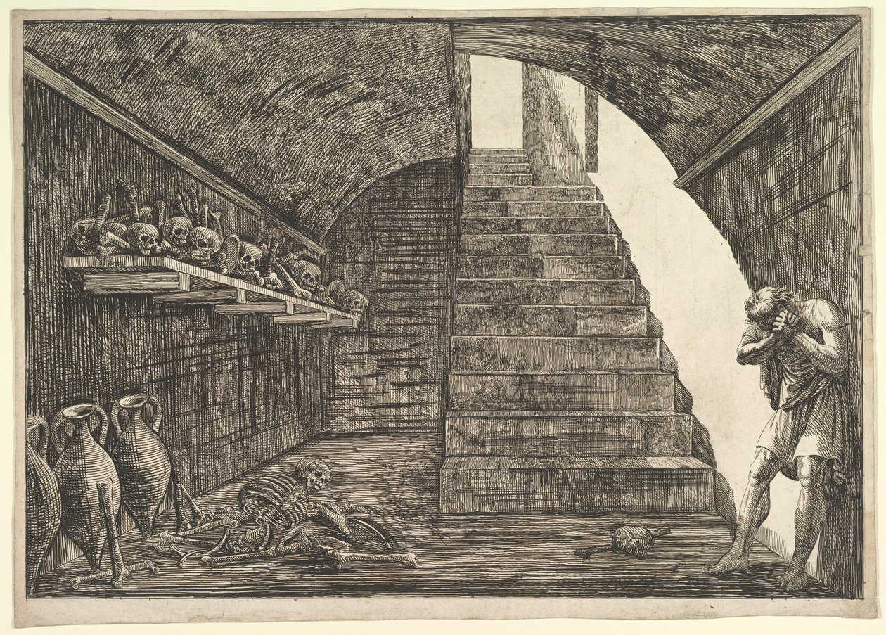 Börtönhely.n.d. alkotó: Francesco Piranesi