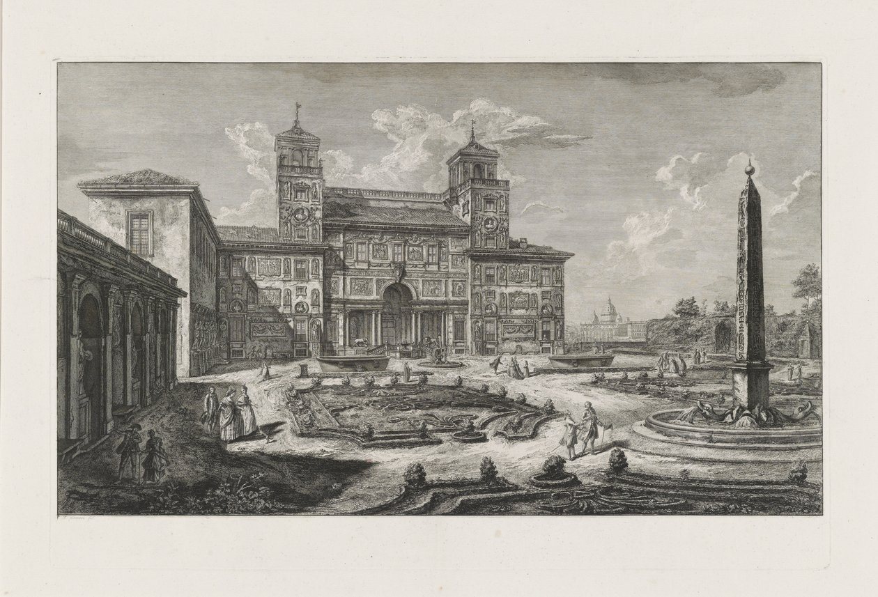 A Villa Medici alkotó: Francesco Piranesi