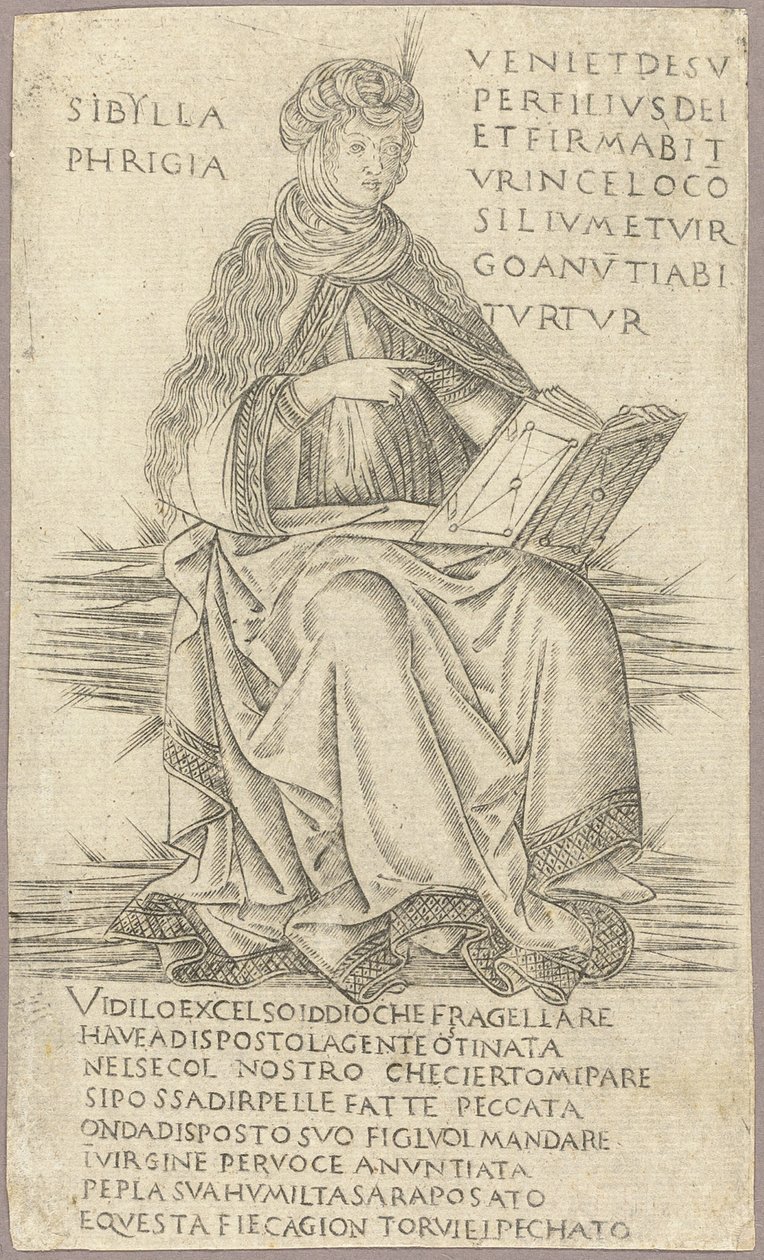 A fríg Szibilla alkotó: Francesco Rosselli