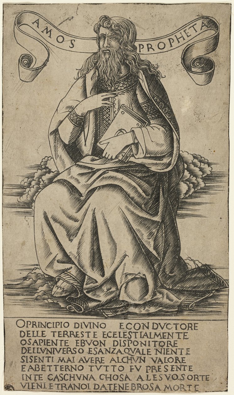 Amos próféta alkotó: Francesco Rosselli