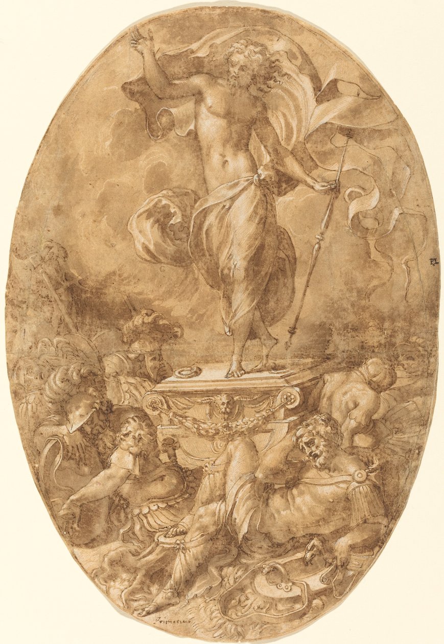 A Feltámadás alkotó: Francesco Salviati