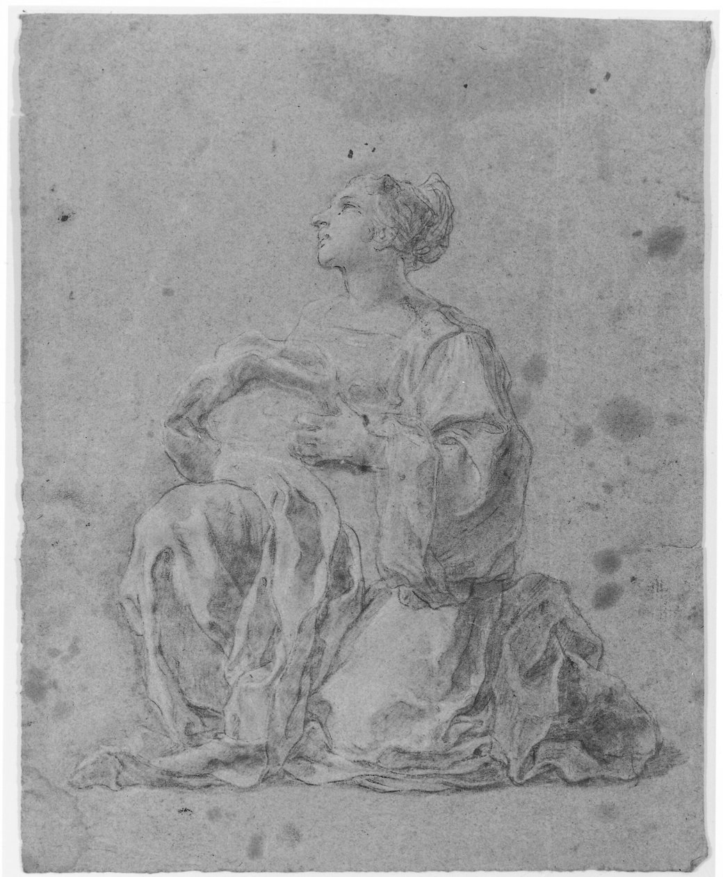 Térdelő nő alkotó: Francesco Solimena