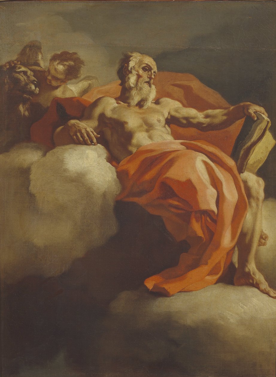 Szent Jeromos, 1693 körül. alkotó: Francesco Solimena