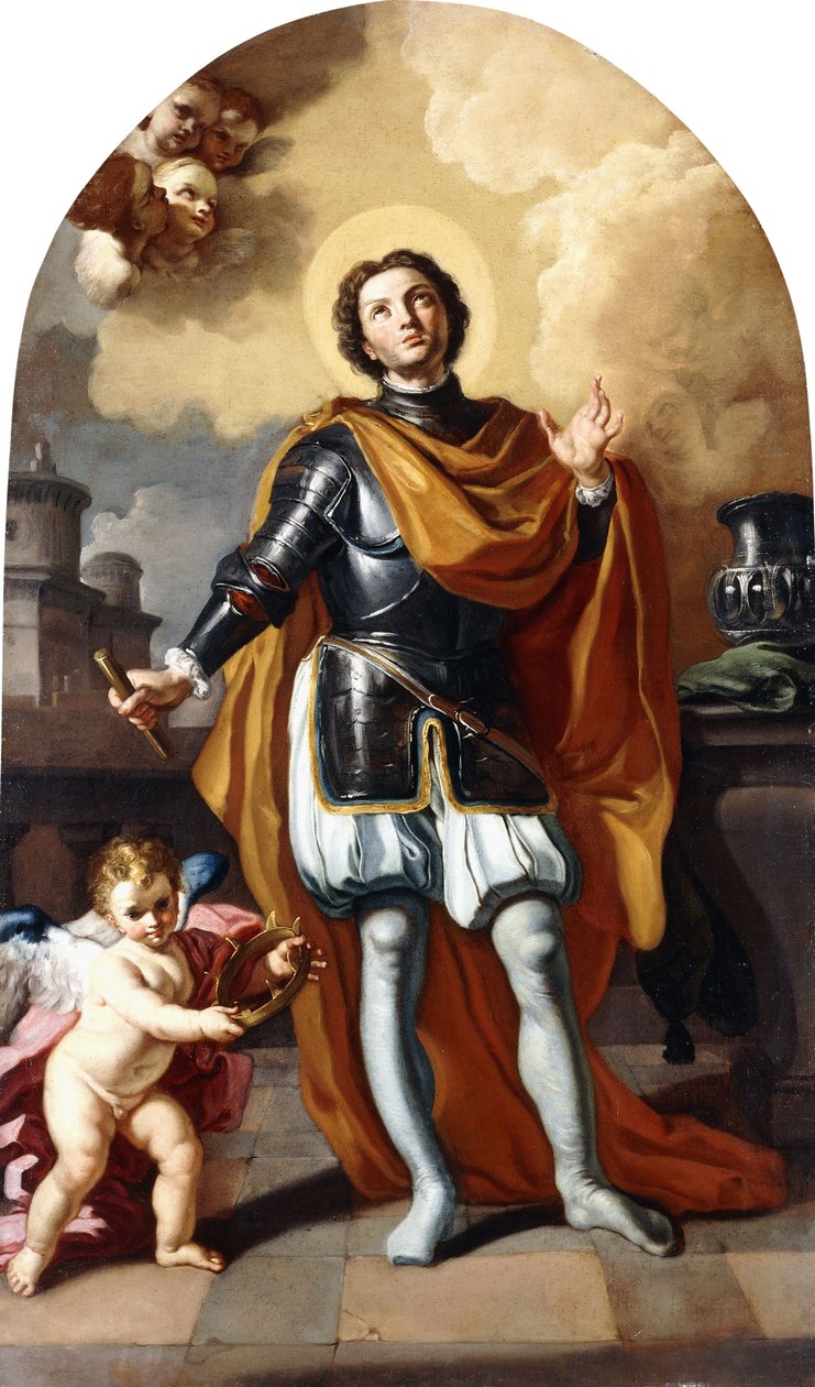 Francia Szent Lajos, alkotó: Francesco Solimena