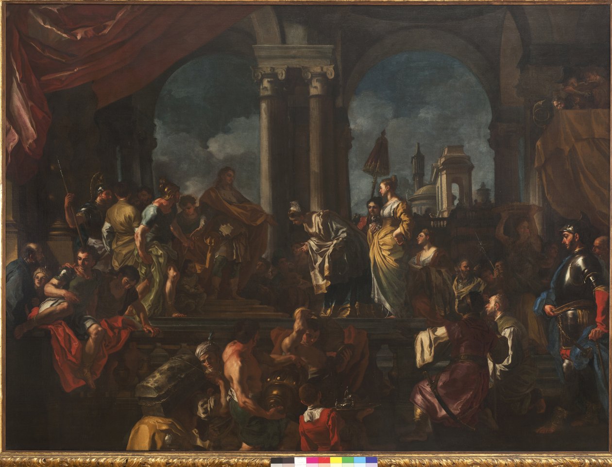Sába királynője, 1720-21 alkotó: Francesco Solimena