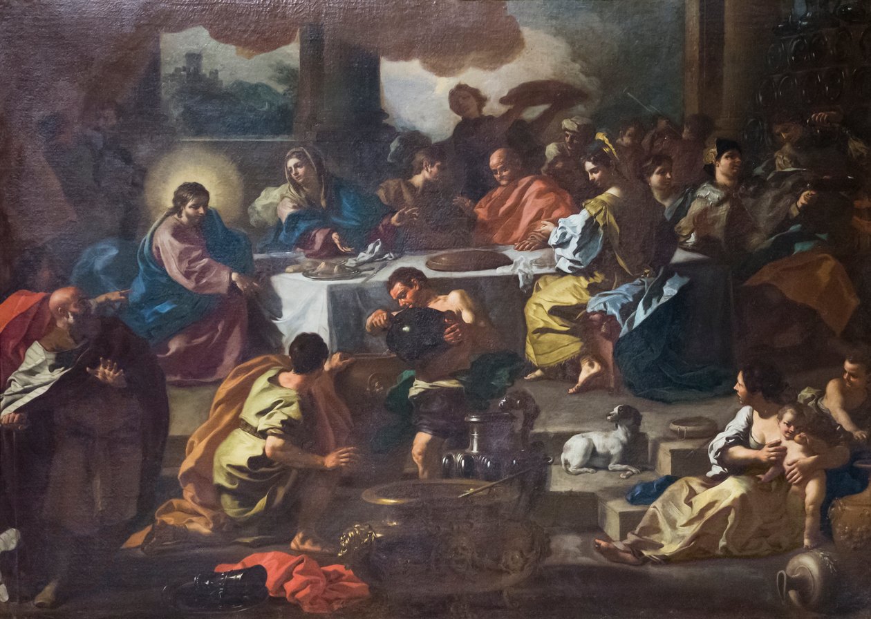 Kána esküvője alkotó: Francesco Solimena