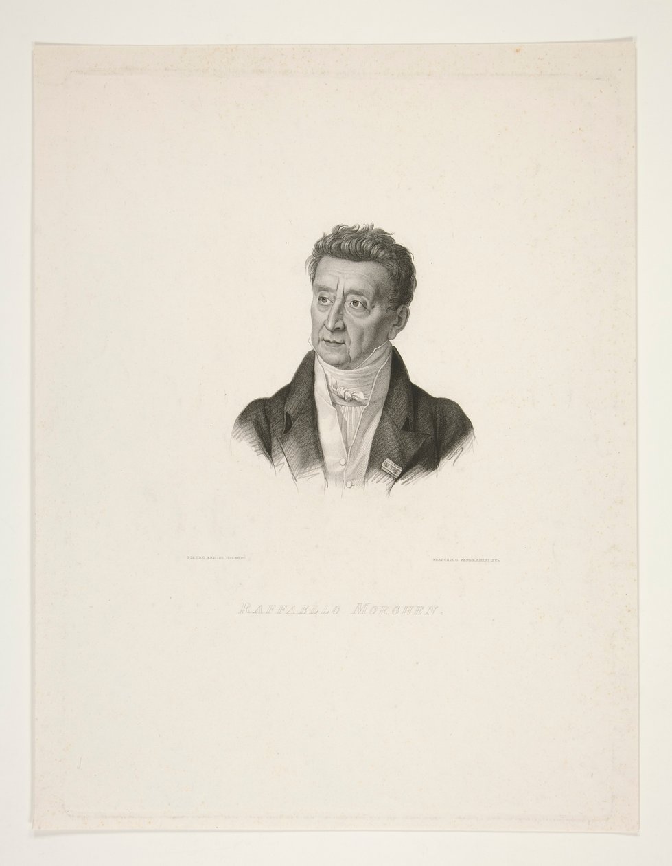 Raphael Morghen portréja alkotó: Francesco Vendramini