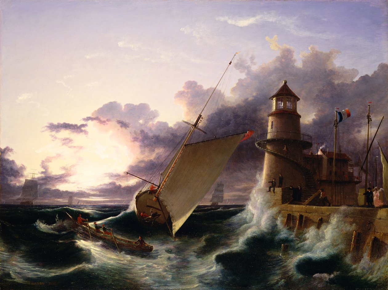 Hajótörés alkotó: Francis Danby
