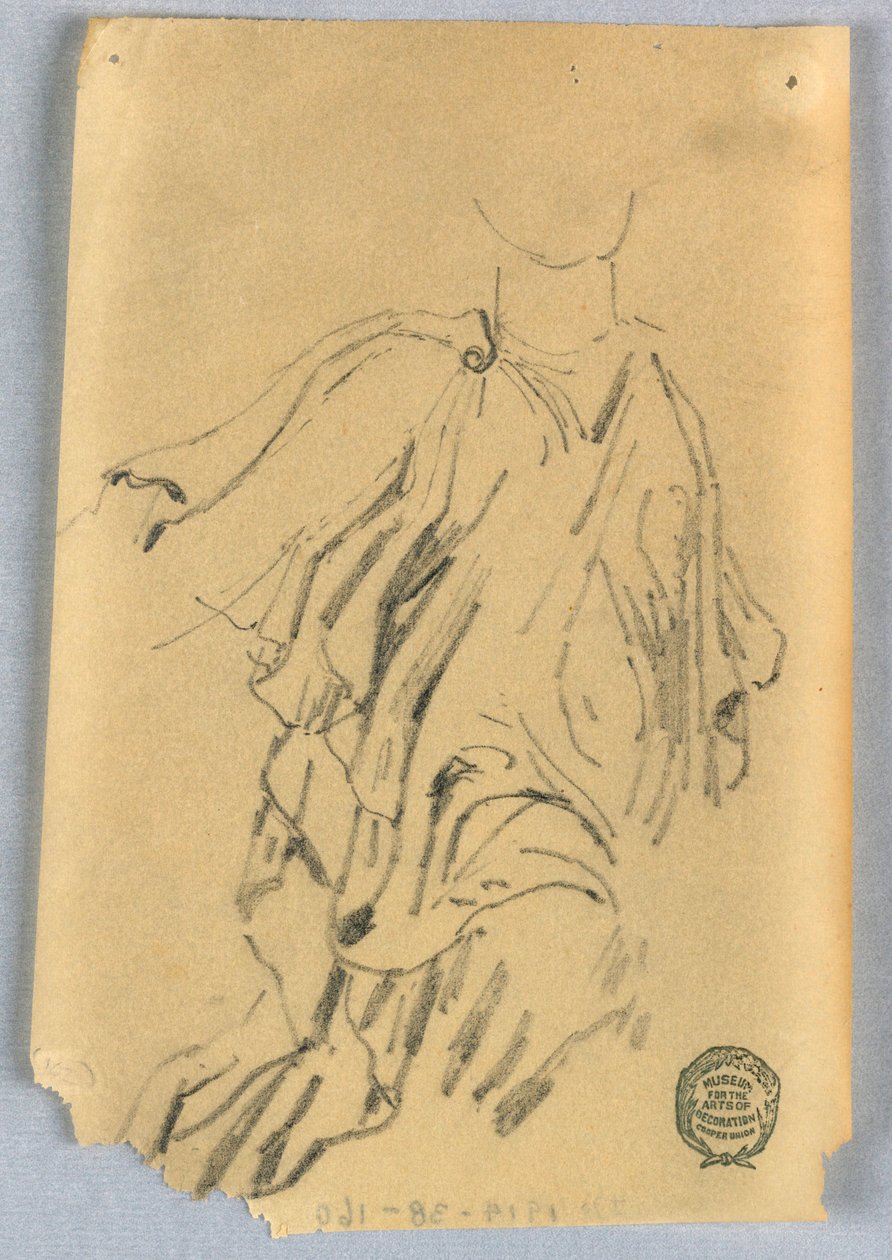 Drapery Study alkotó: Francis Augustus Lathrop