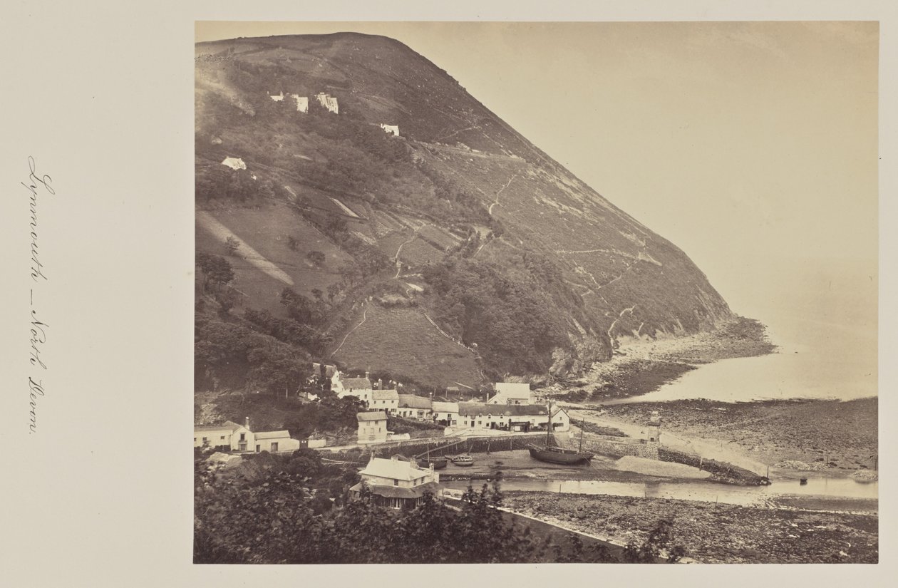 Lynmouth - Észak-Devon. alkotó: Francis Bedford