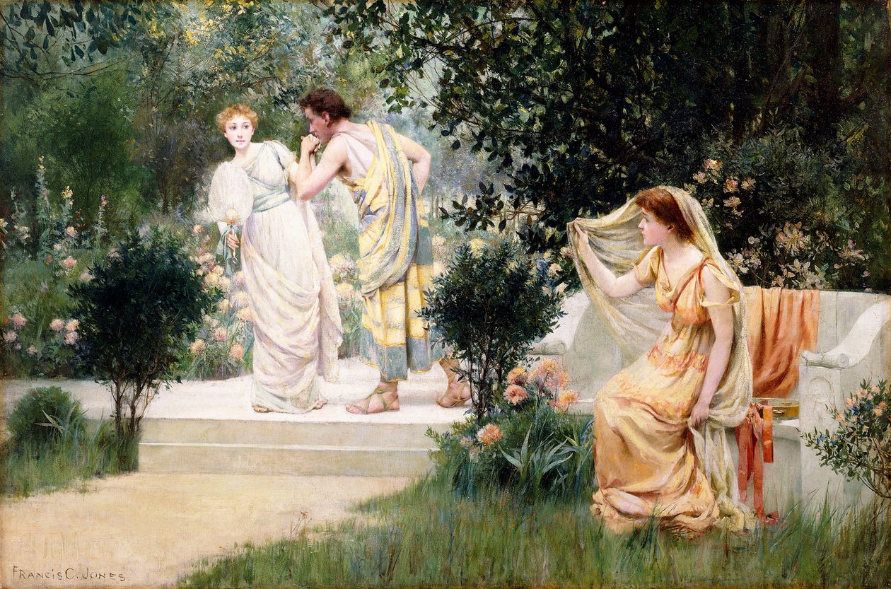 A tiltott csók alkotó: Francis Coates Jones