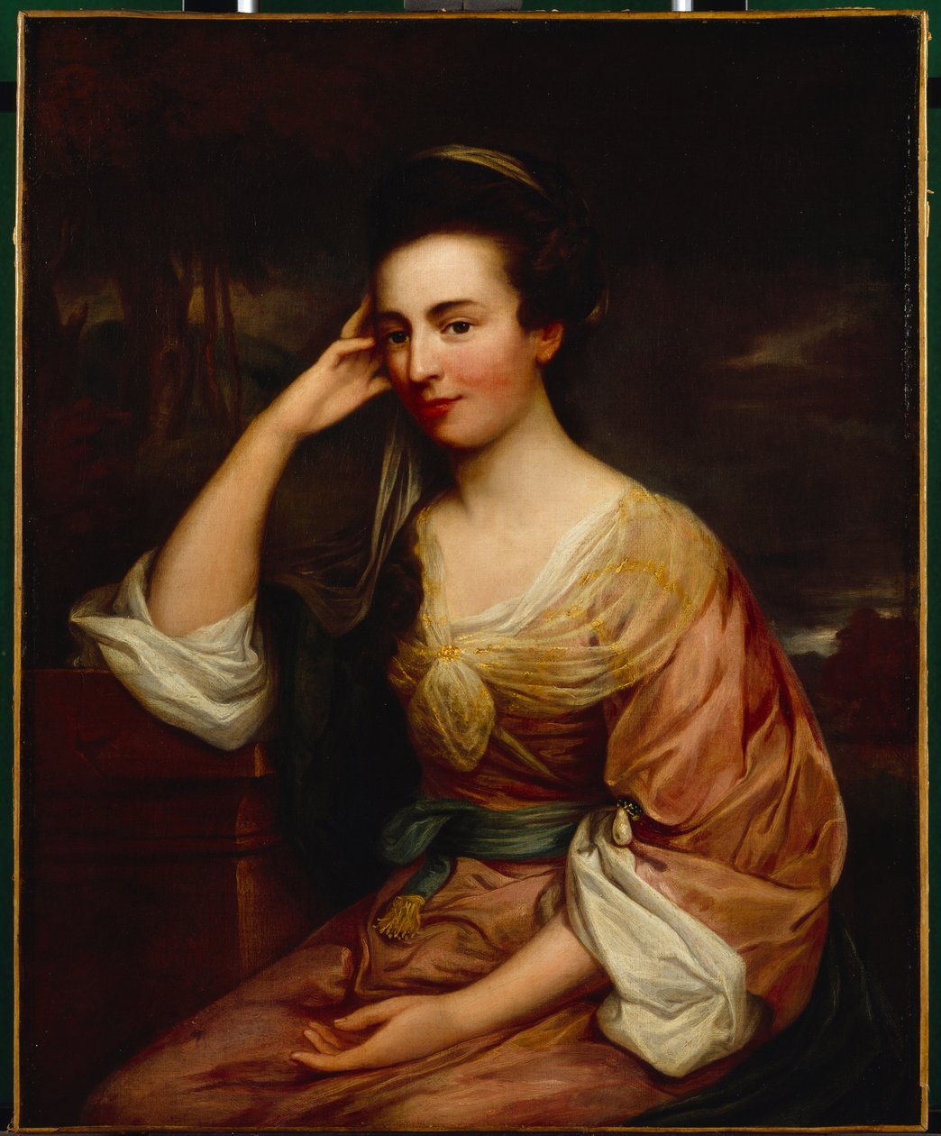 Mrs Chandos-Pole (olaj, vászon) alkotó: Francis Cotes