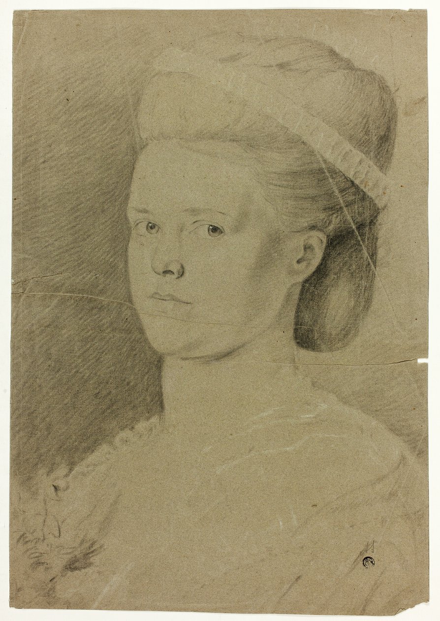 Fiatal nő portréja alkotó: Francis Cotes