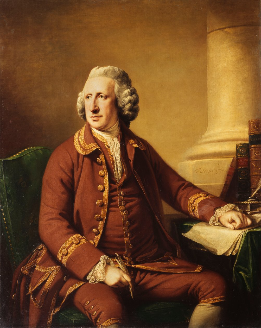 Charles Howard portréja alkotó: Francis Cotes