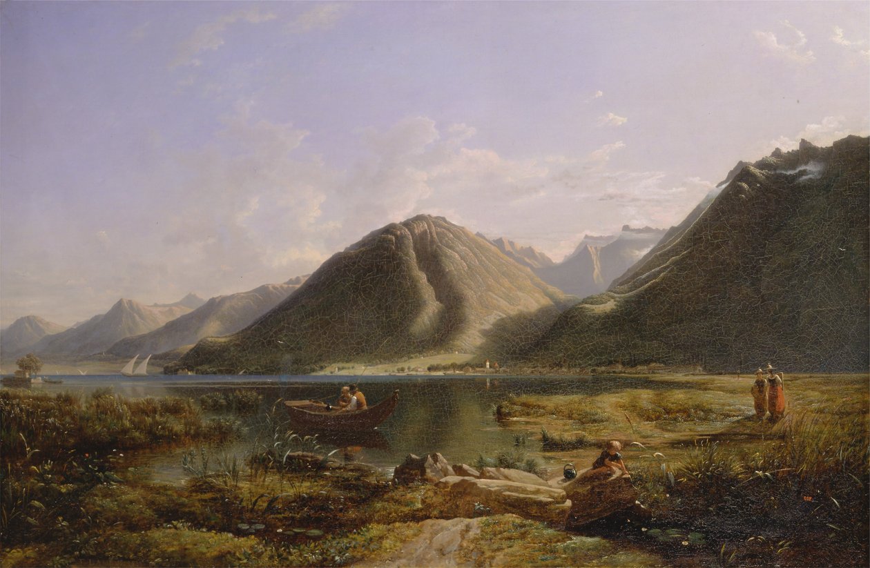 A Genfi-tó vége alkotó: Francis Danby