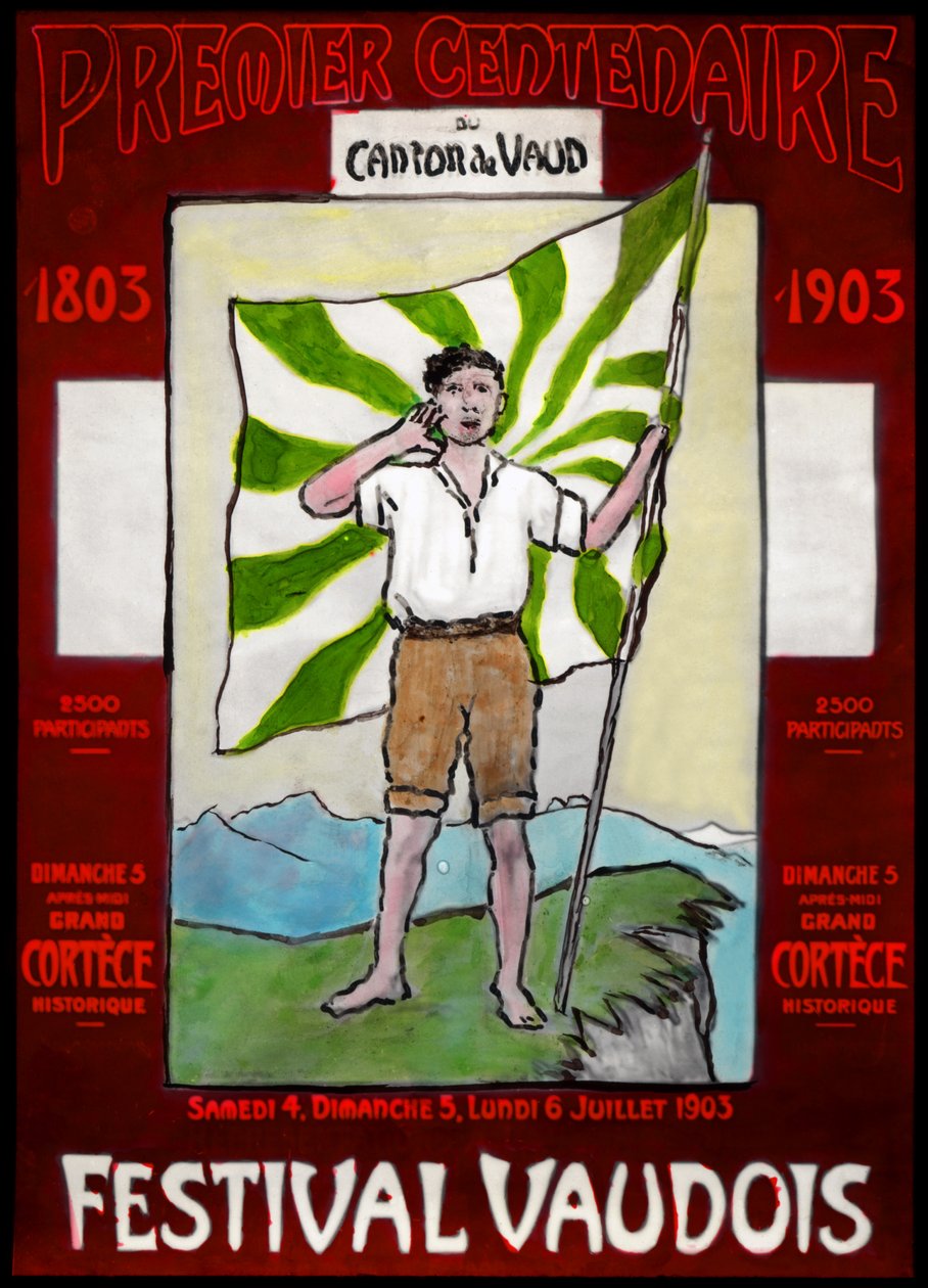 Svájc Vaudois Fesztivál alkotó: Francis De Jongh