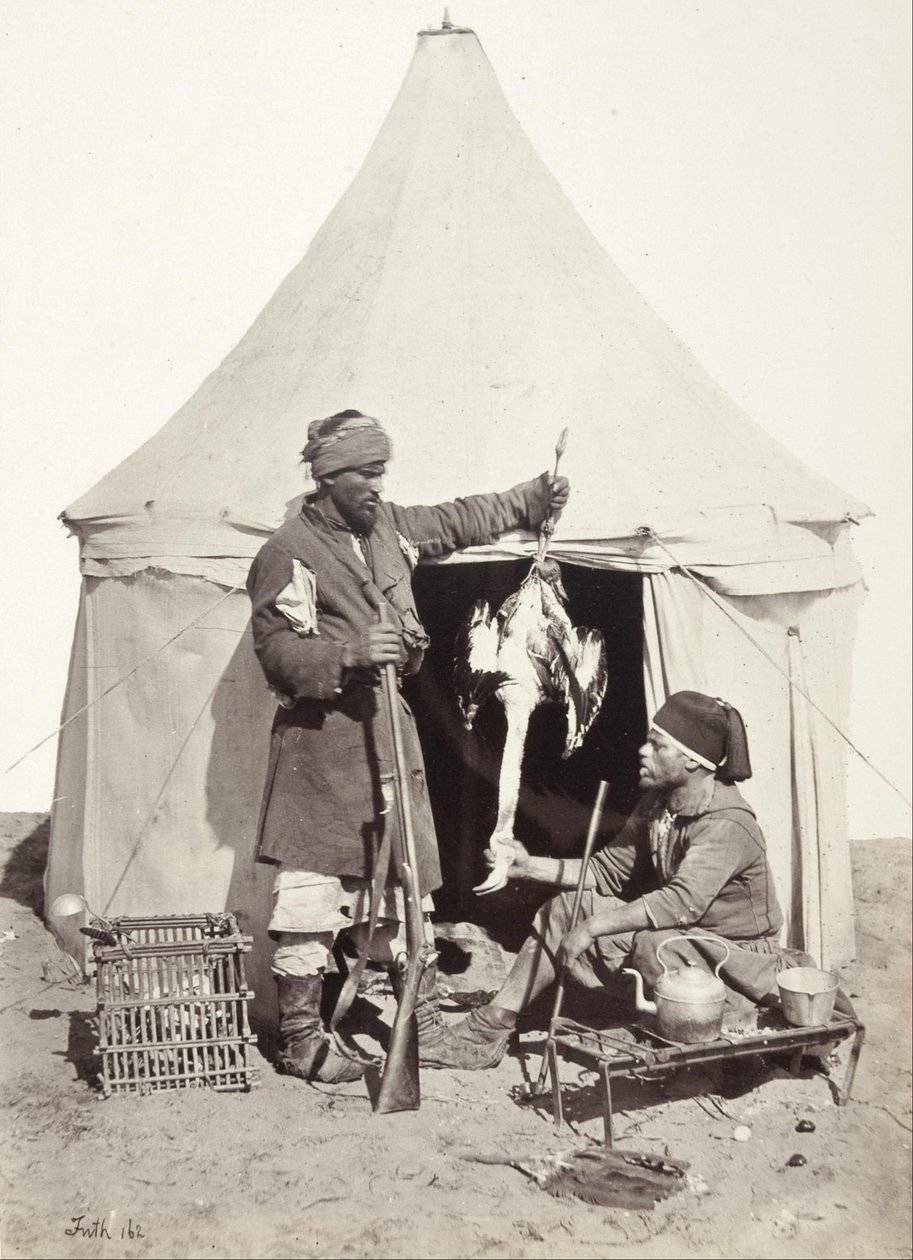 Arab sportoló és szakács alkotó: Francis Frith
