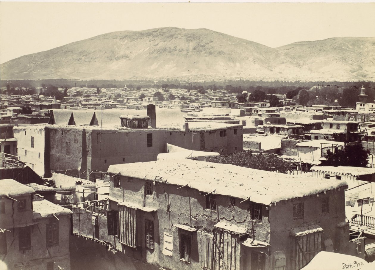 Damaszkusz, 1857. alkotó: Francis Frith