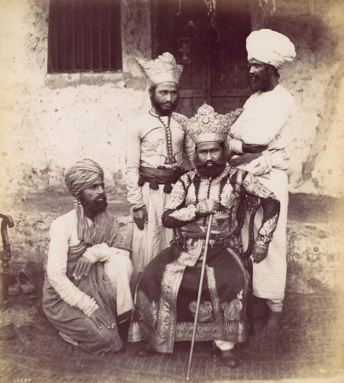 Négy kelet-indiai férfi, 1870-es évek. alkotó: Francis Frith