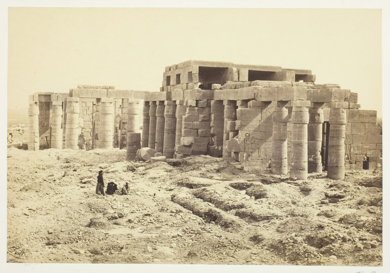 Rameseum, 185862. alkotó: Francis Frith