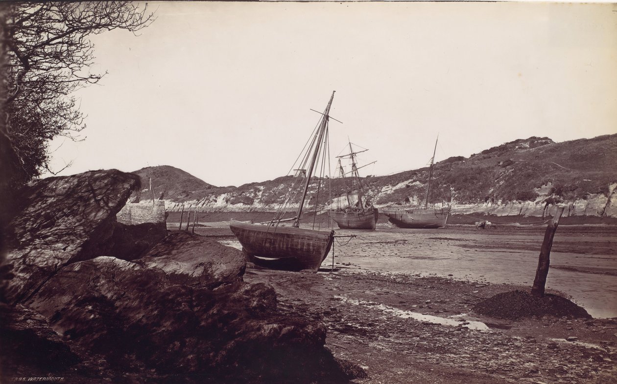 Watermouth, 1870-es évek. alkotó: Francis Frith