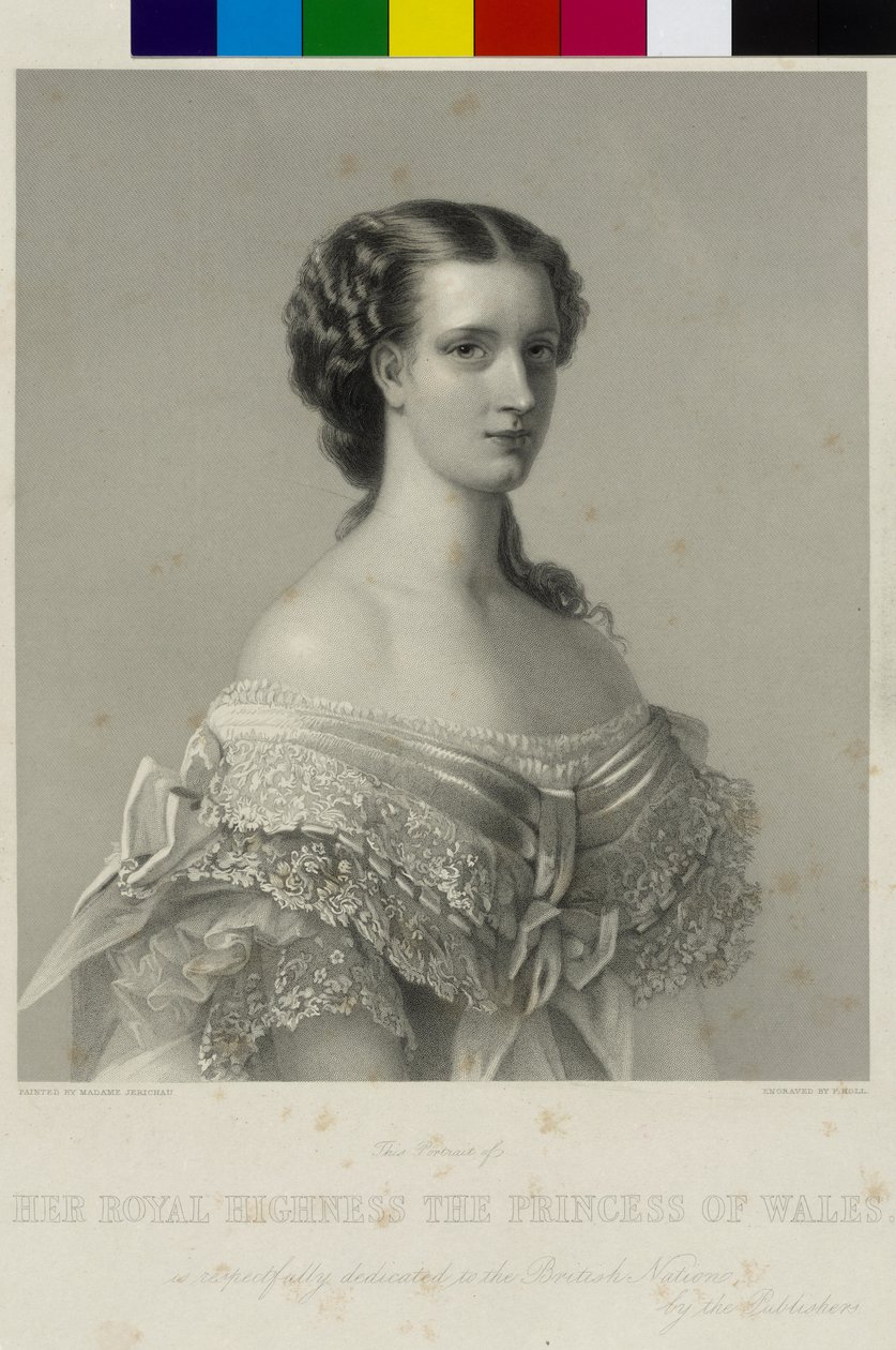 Alexandra dán hercegnő alkotó: Francis Holl
