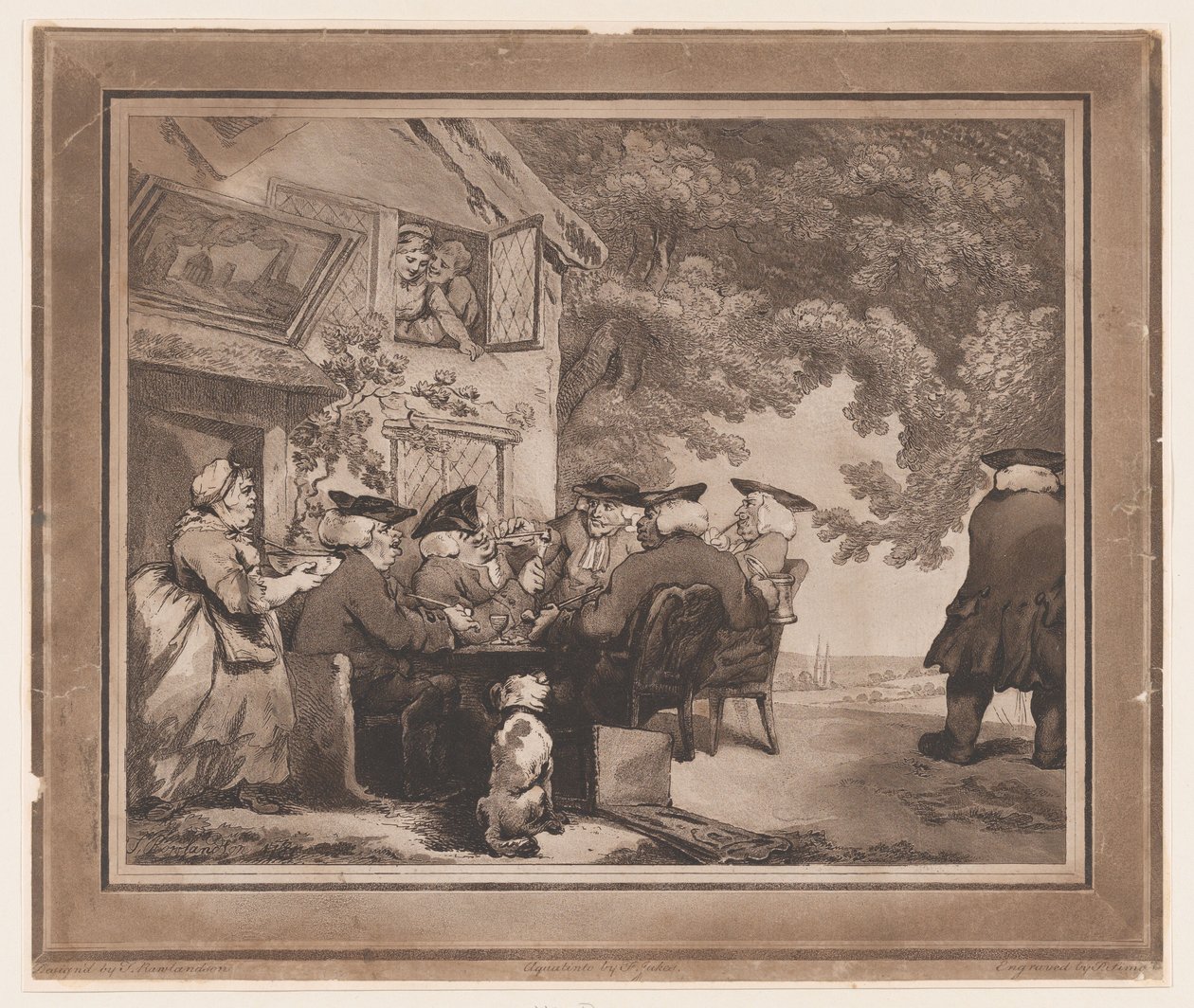 Wet Parsons, 1785., 1785 alkotó: Francis Jukes