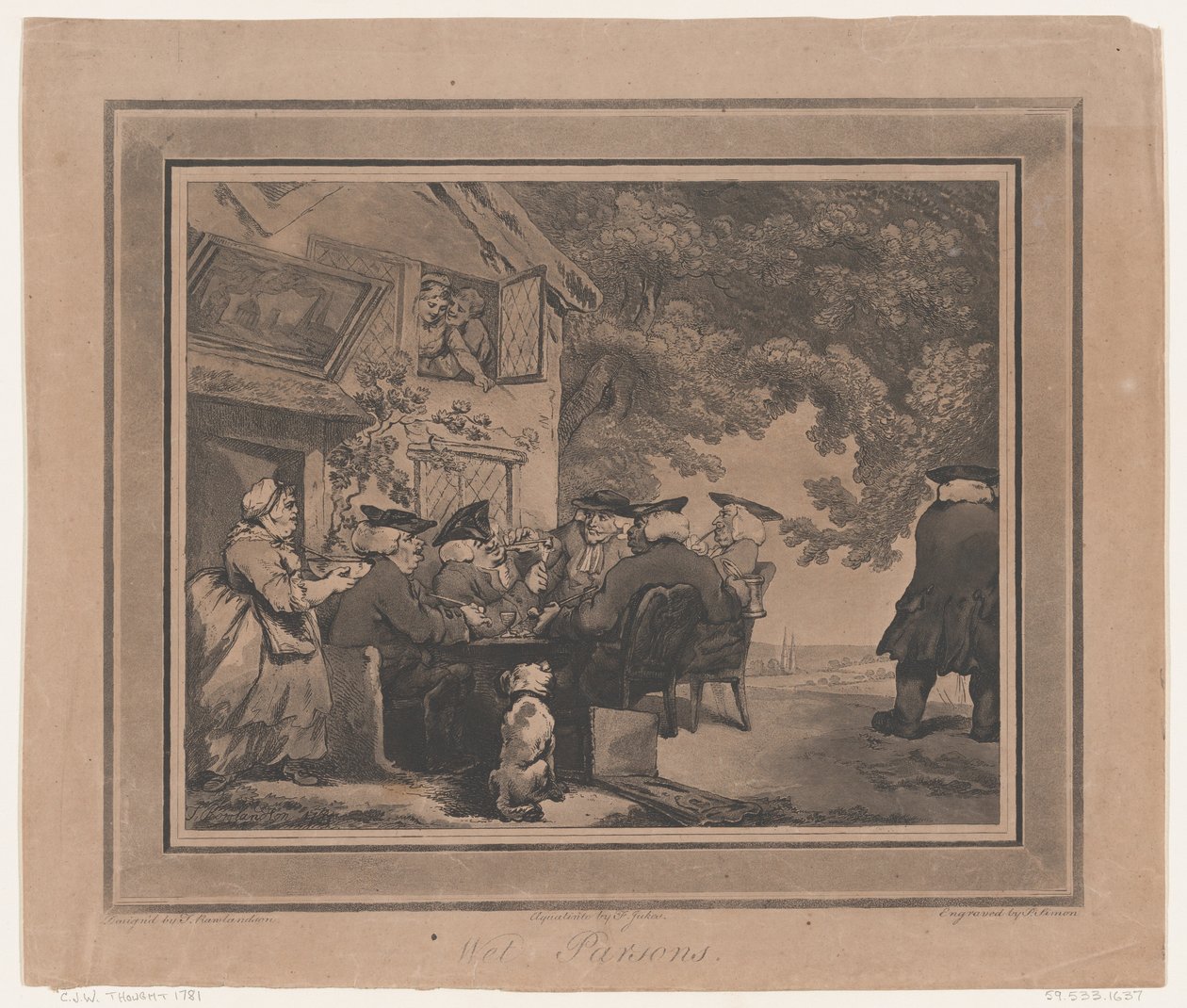 Wet Parsons, 1785., 1785 alkotó: Francis Jukes