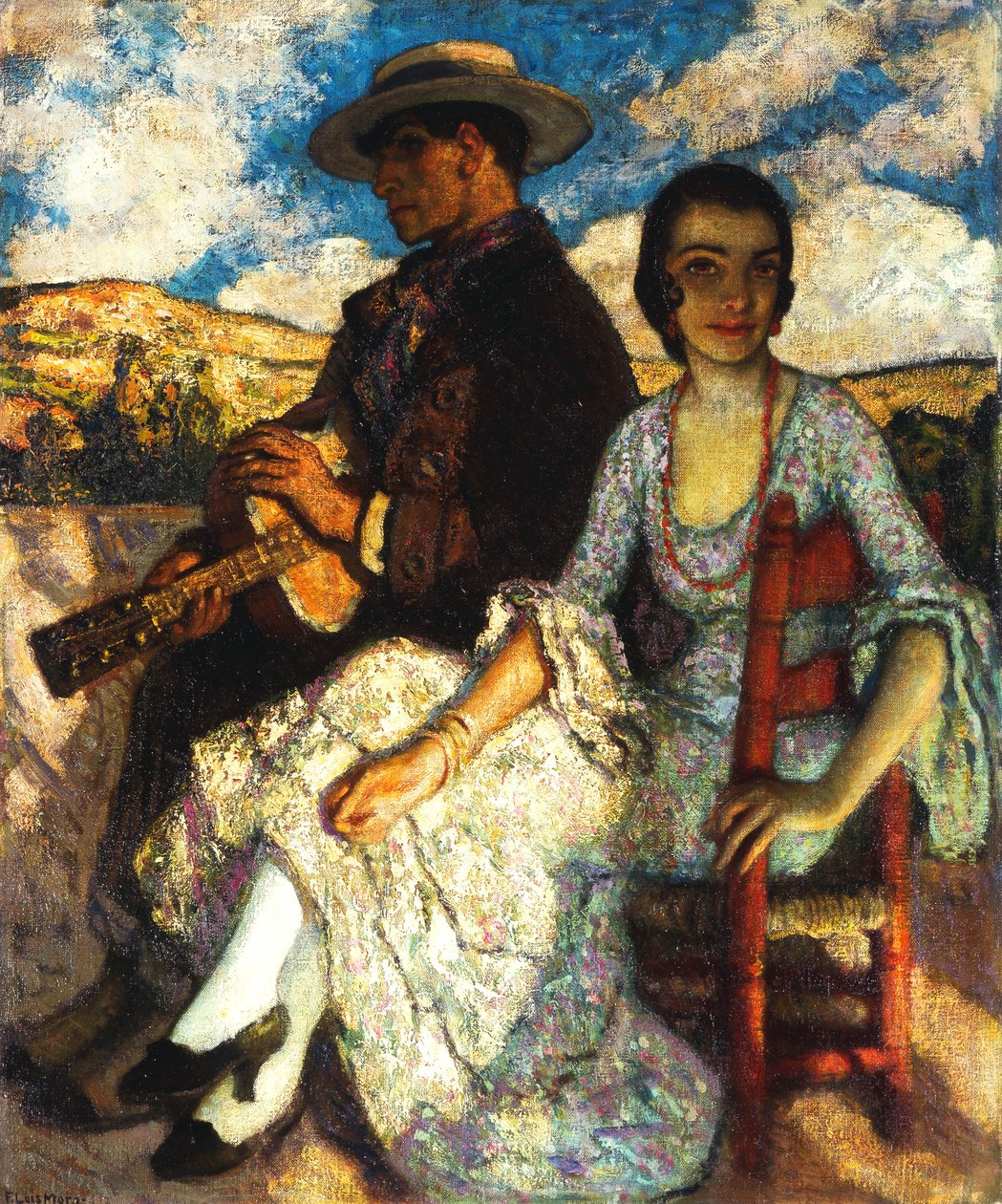 Juan és Juanita alkotó: Francis Luis Mora