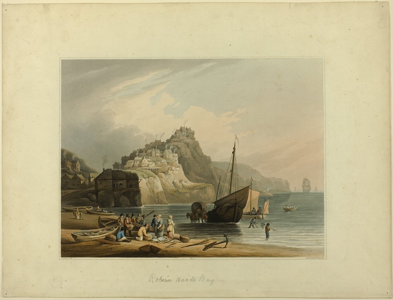 Robin Hood-öböl alkotó: Francis Nicholson