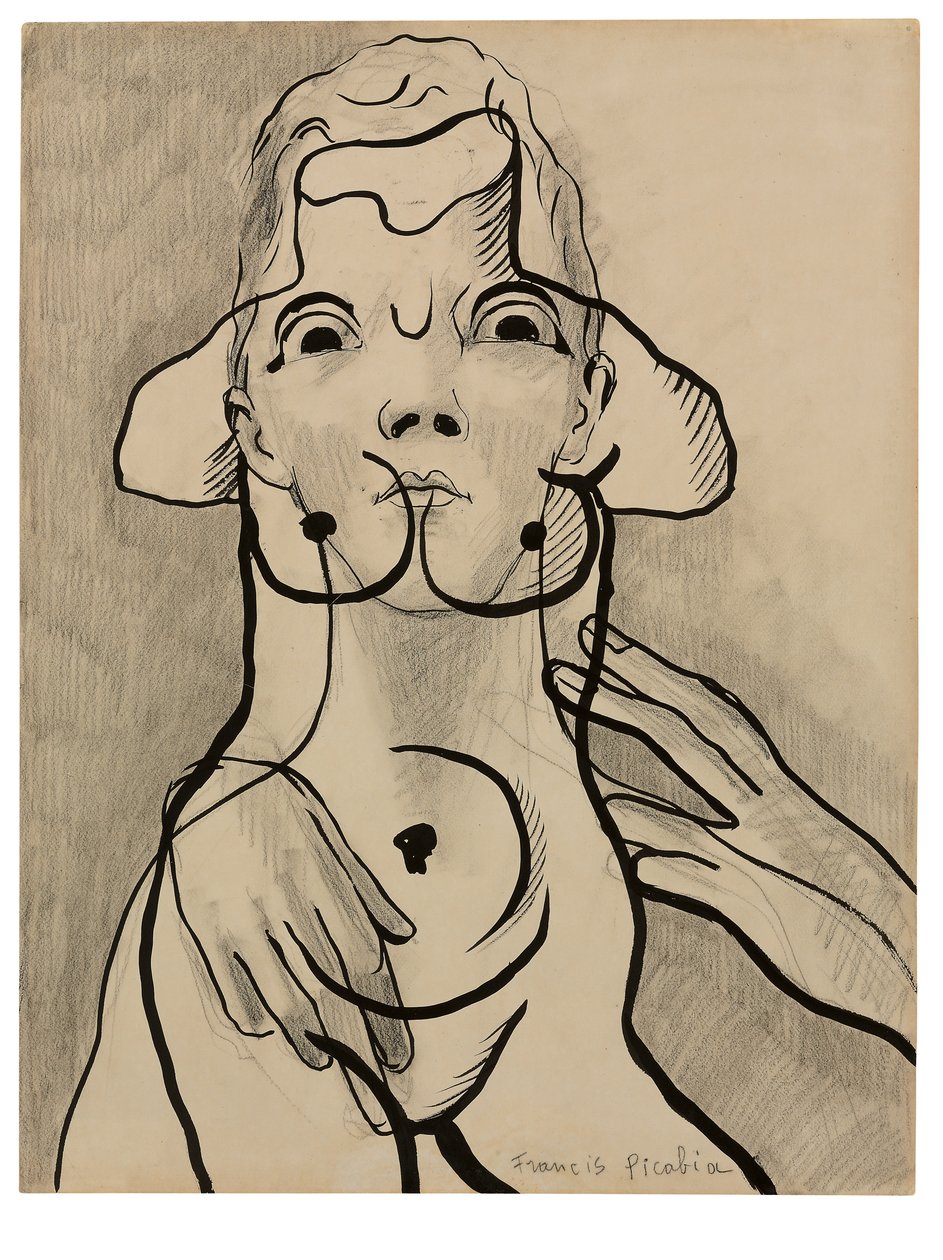 A baskerville-i kopó alkotó: Francis Picabia
