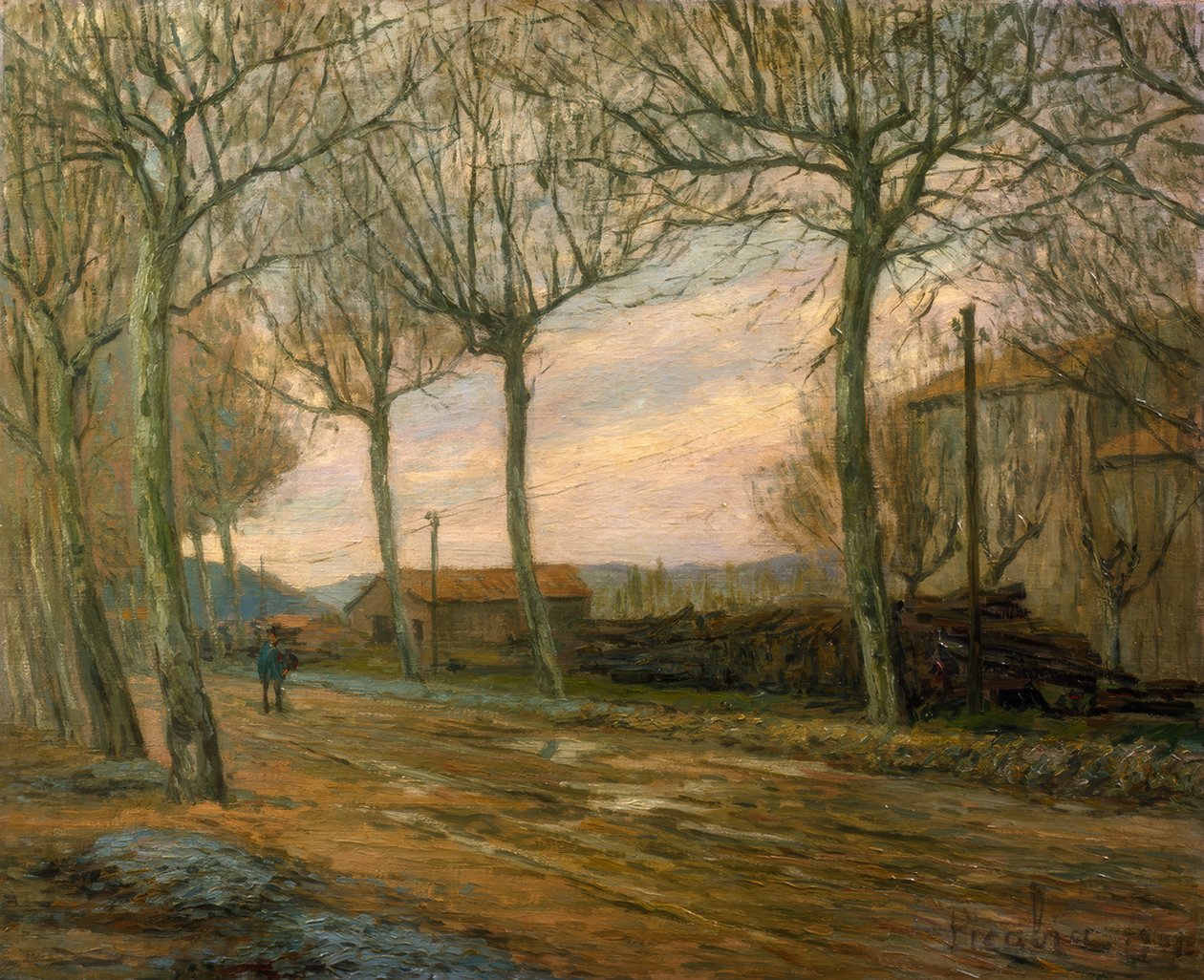 Tájkép csavargóval alkotó: Francis Picabia