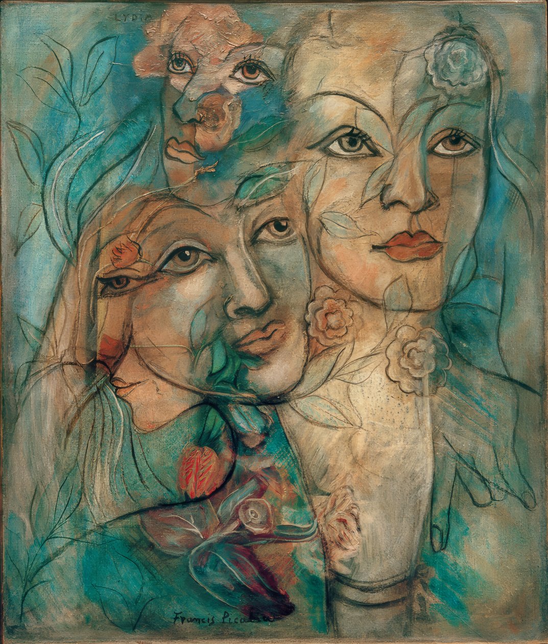 Lydia - Átláthatóság alkotó: Francis Picabia