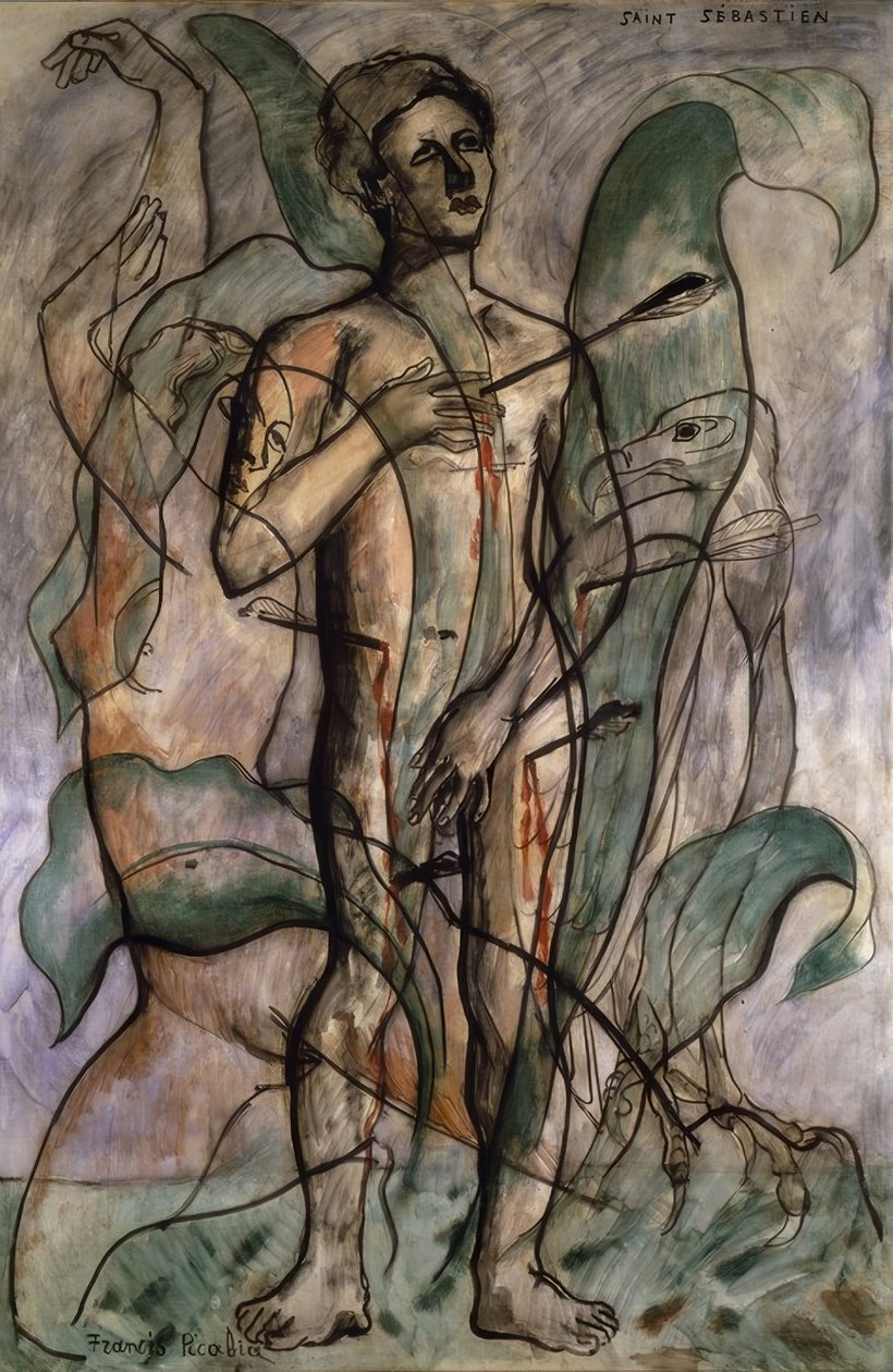 Szent Sebestyén alkotó: Francis Picabia