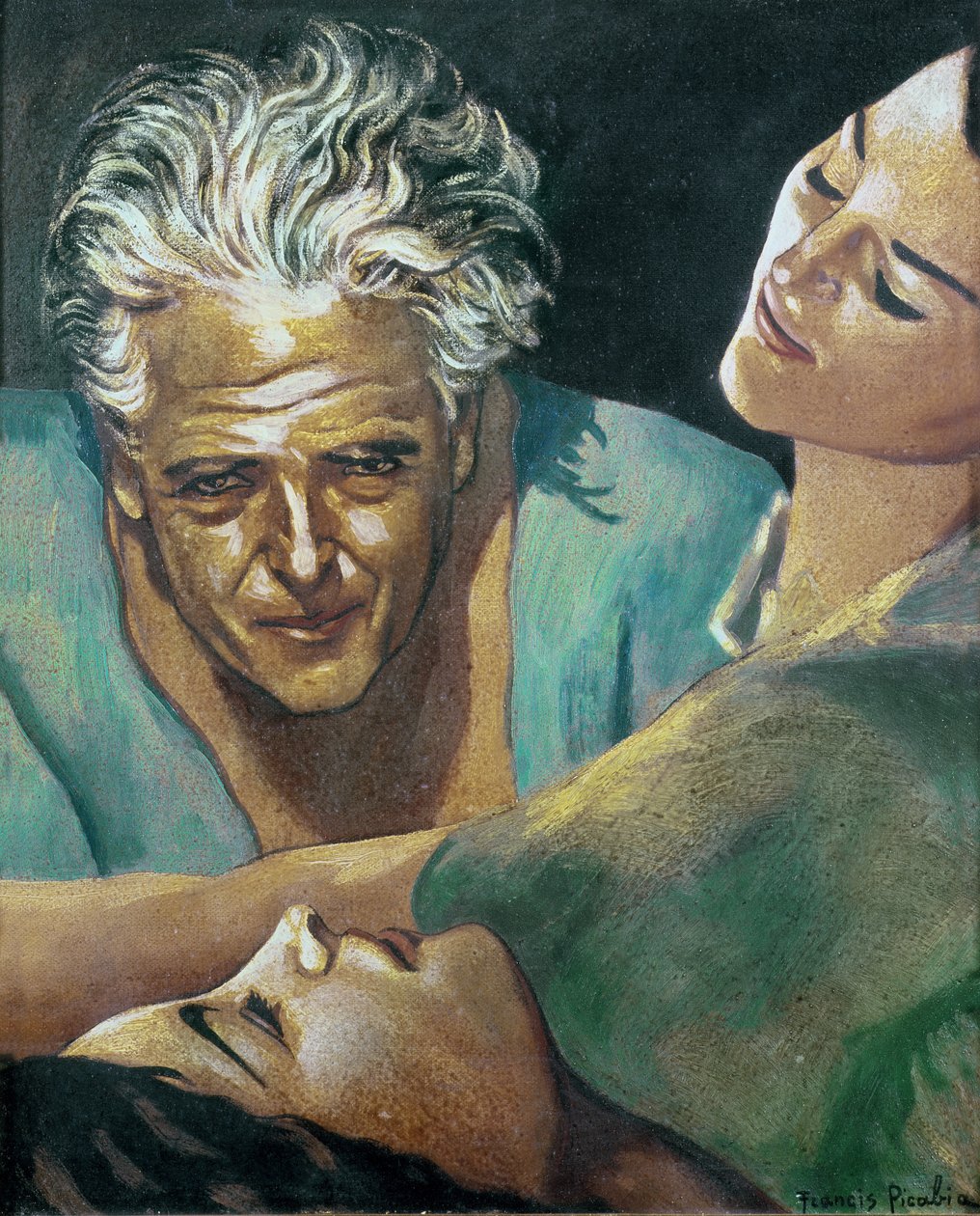 Önarckép, 1940 körüli (olaj, vászon) alkotó: Francis Picabia