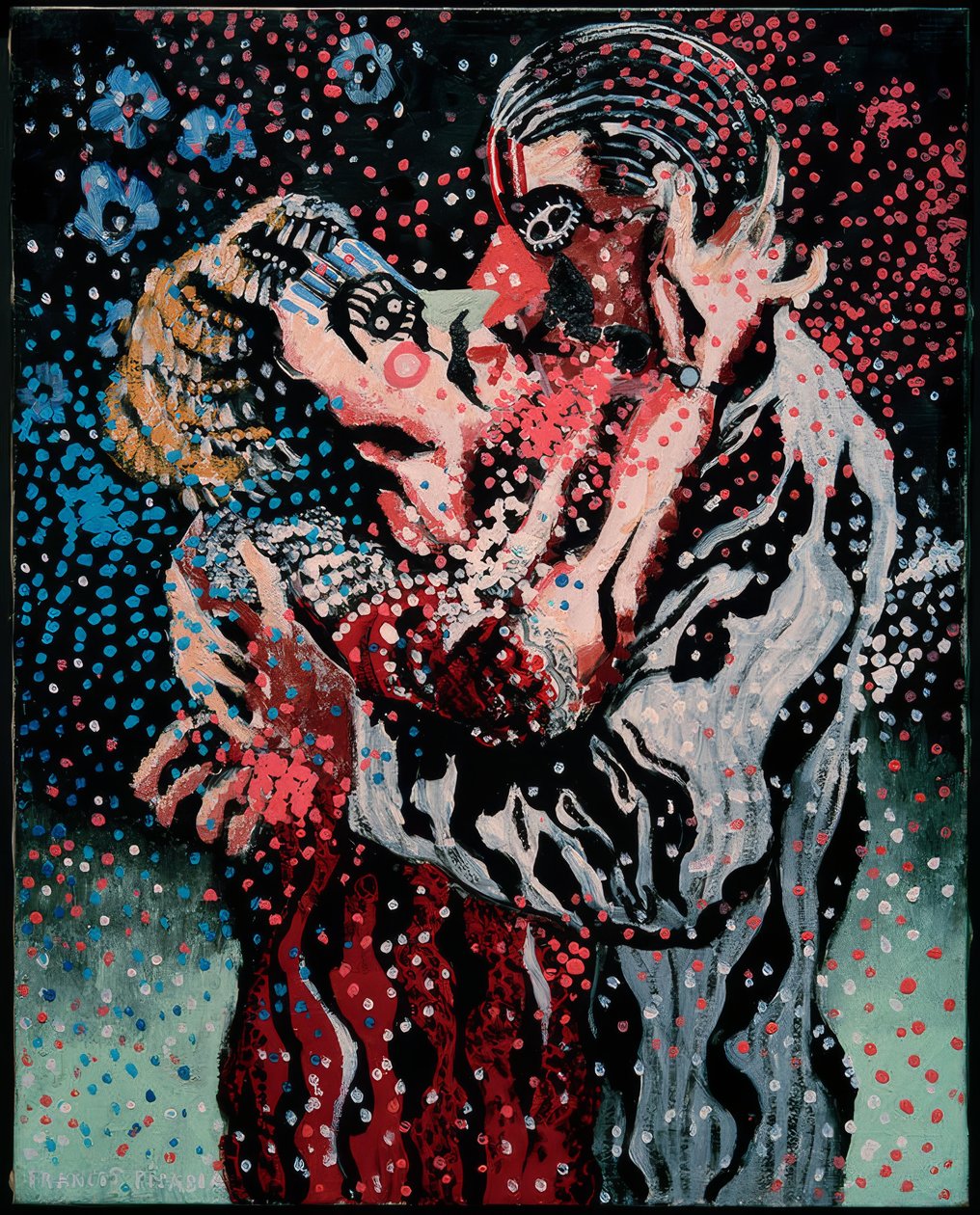 Sütés kedd (A csók) alkotó: Francis Picabia