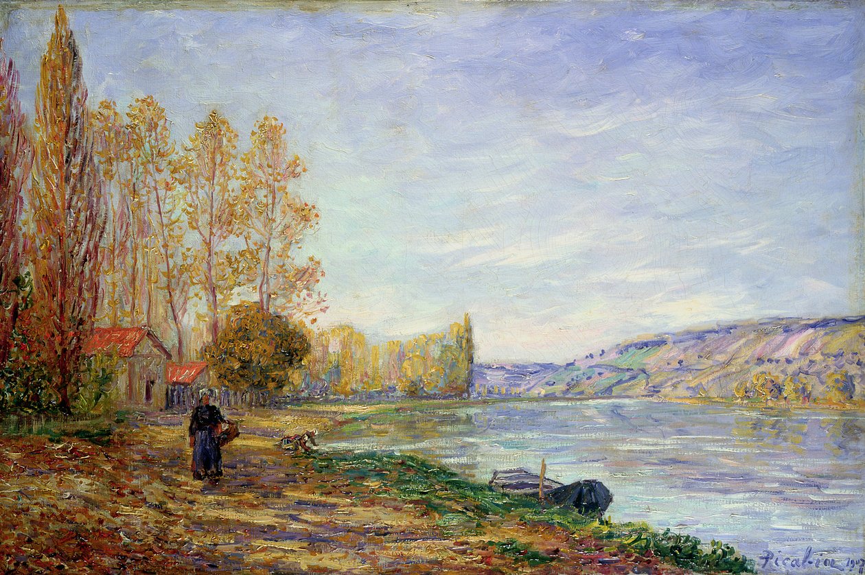 A Yonne partjai alkotó: Francis Picabia