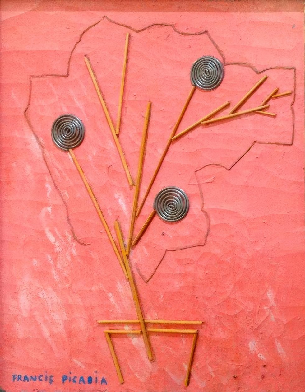Virágváza alkotó: Francis Picabia