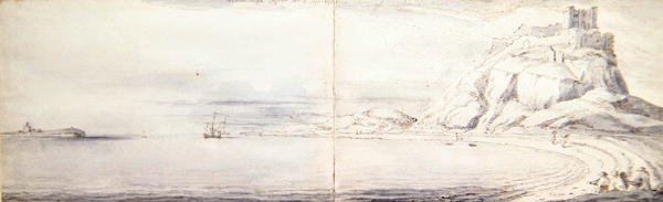 Bamburgh kastély alkotó: Francis Place