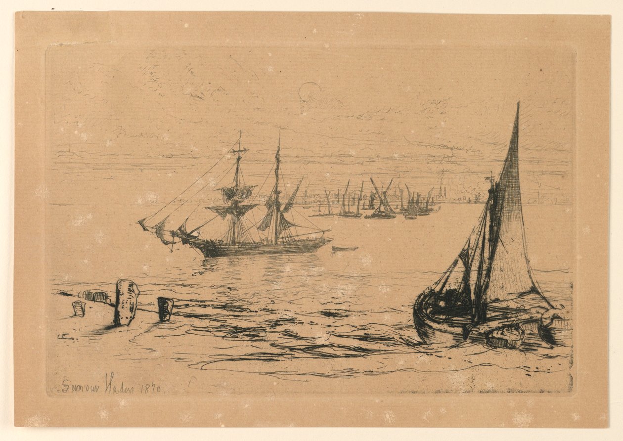 Egy dandár a horgonyban alkotó: Francis Seymour Haden