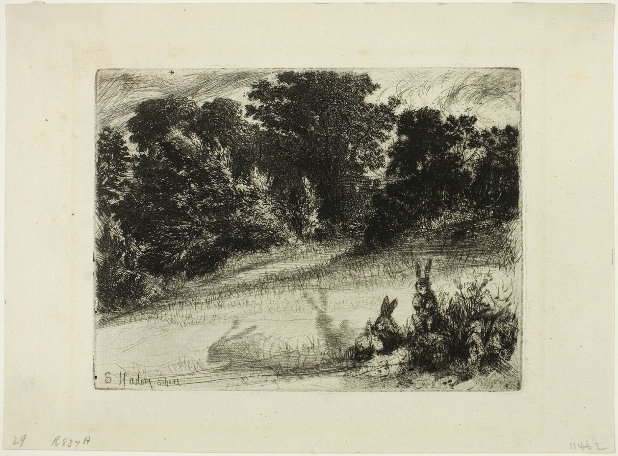 Combe Bottom alkotó: Francis Seymour Haden