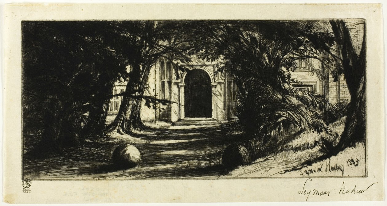 Mytton Hall alkotó: Francis Seymour Haden