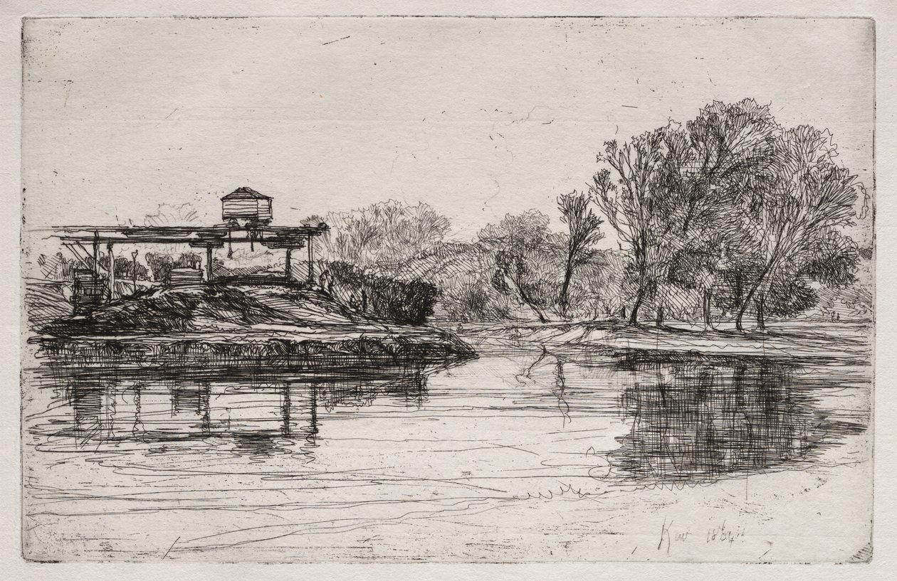 Vasúti behatolás alkotó: Francis Seymour Haden