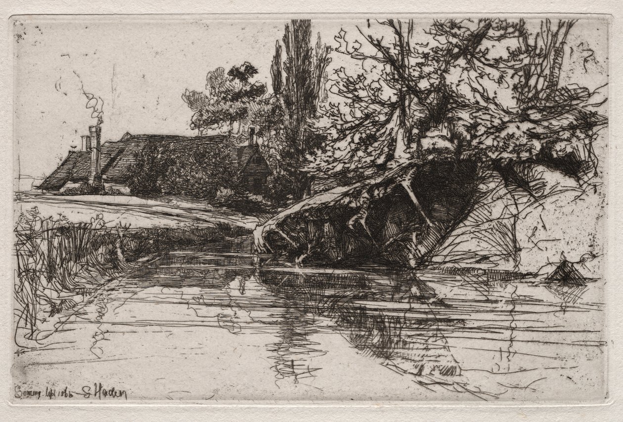 A Moat House alkotó: Francis Seymour Haden