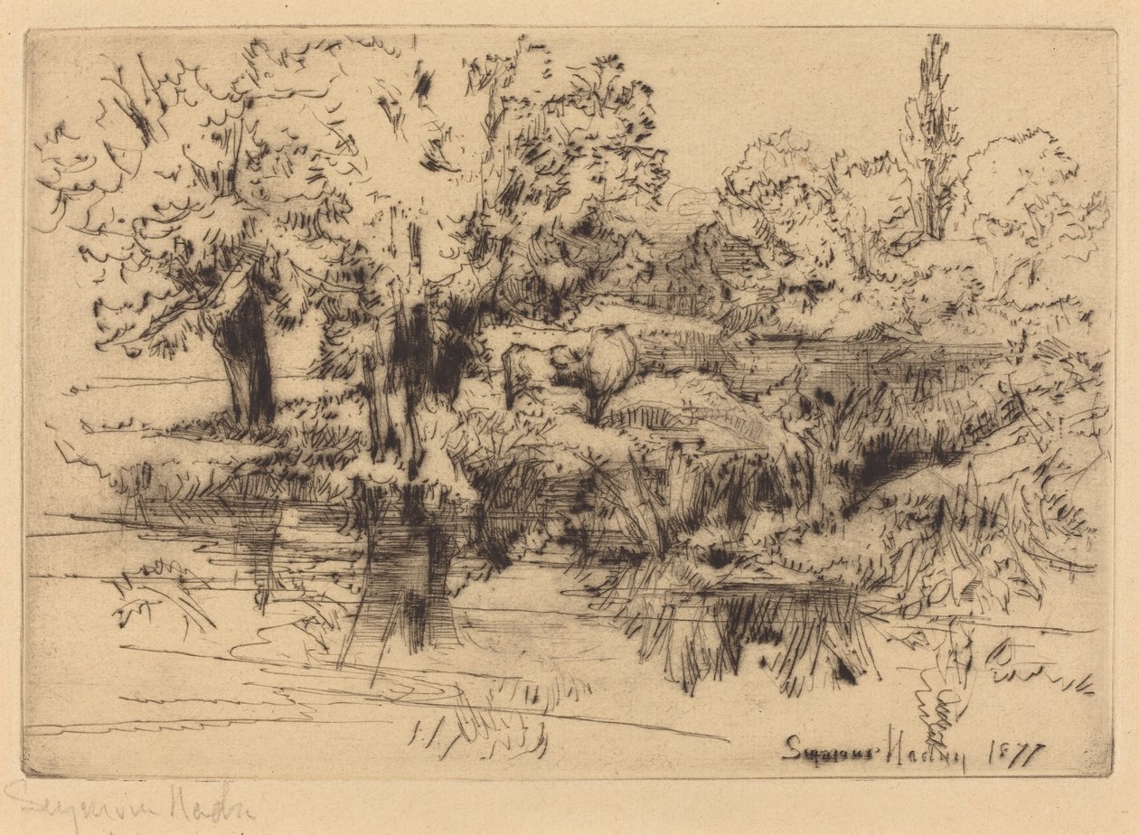 A három tehén alkotó: Francis Seymour Haden