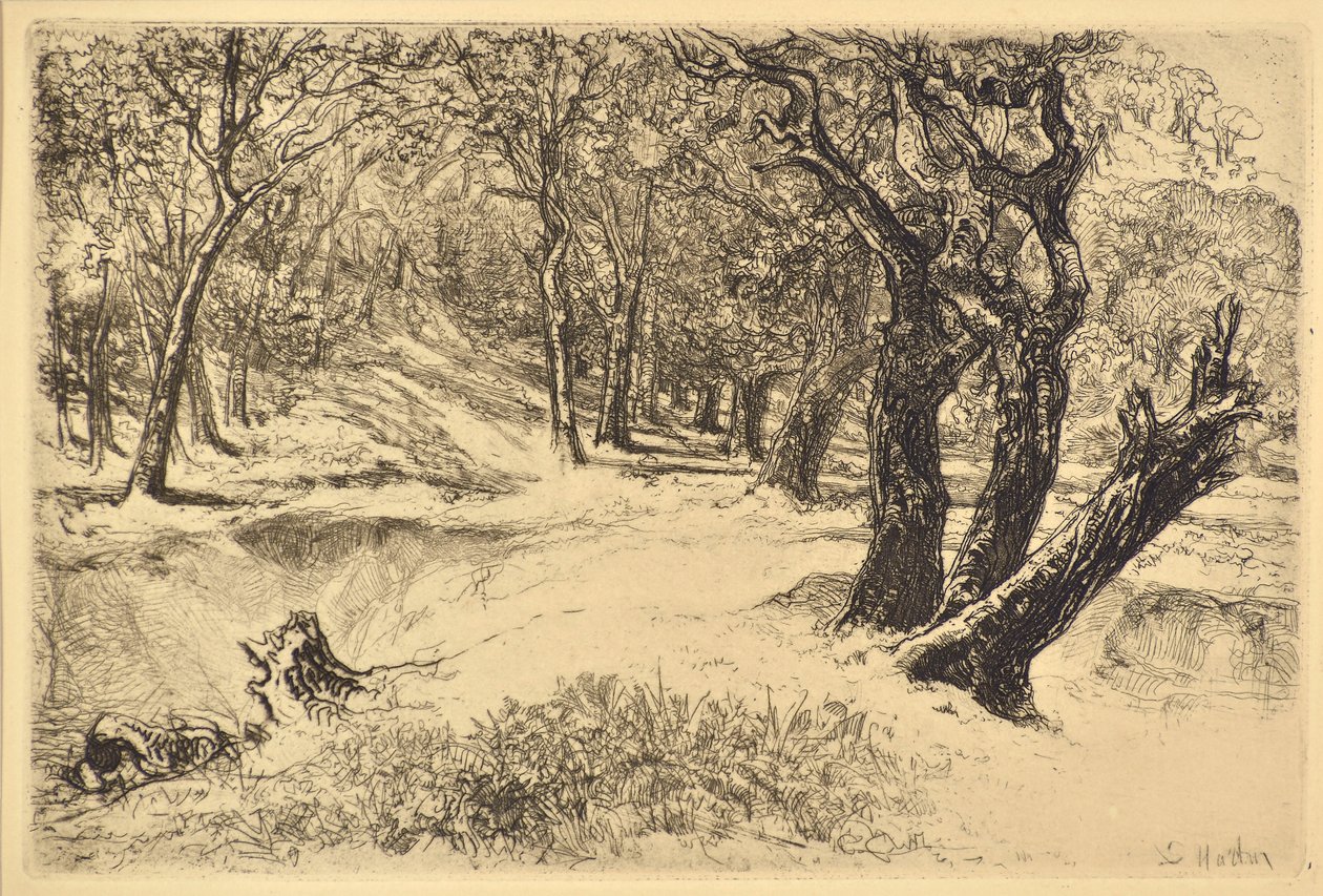 A három nővér alkotó: Francis Seymour Haden