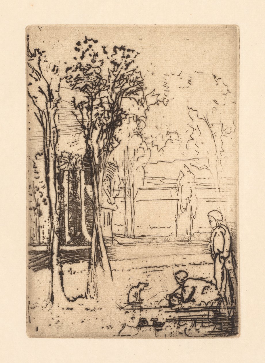 Háromfás farm alkotó: Francis Seymour Haden