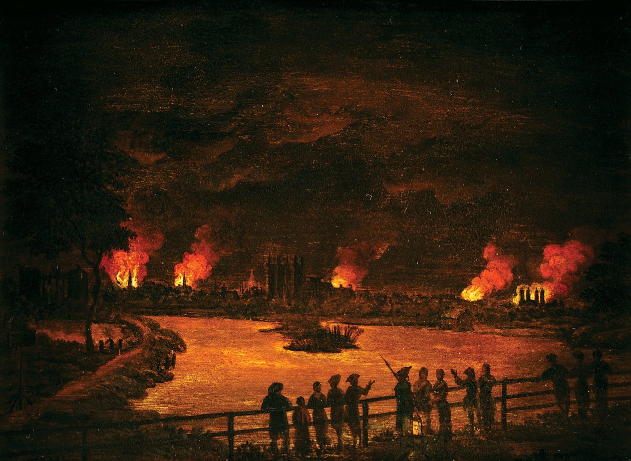 Gordon zavargások, 1780 alkotó: Francis Swaine
