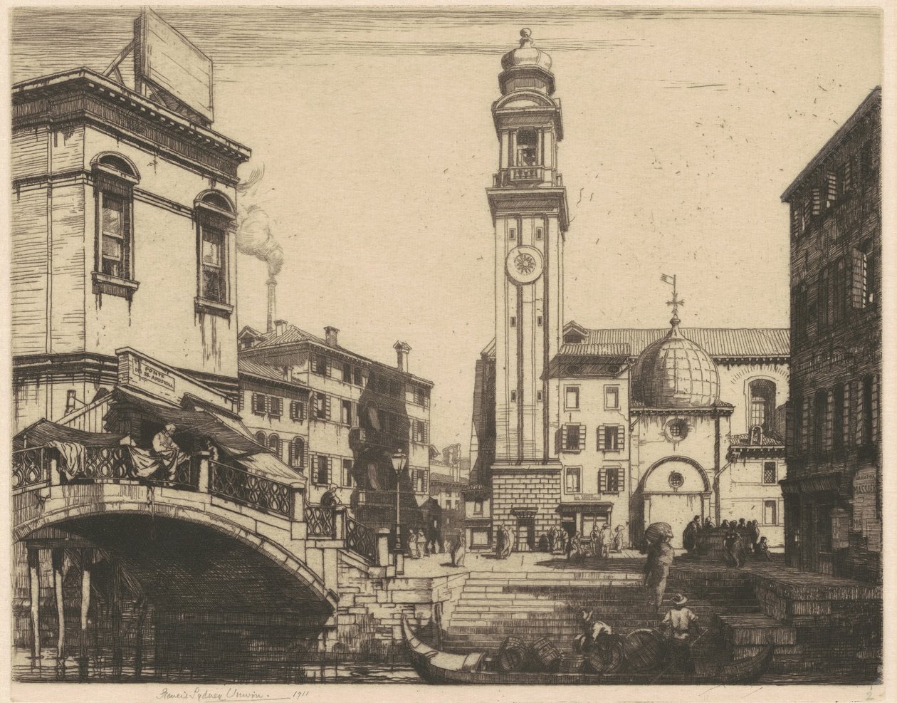 S.S. Apostolok, Velence alkotó: Francis Sydney Unwin