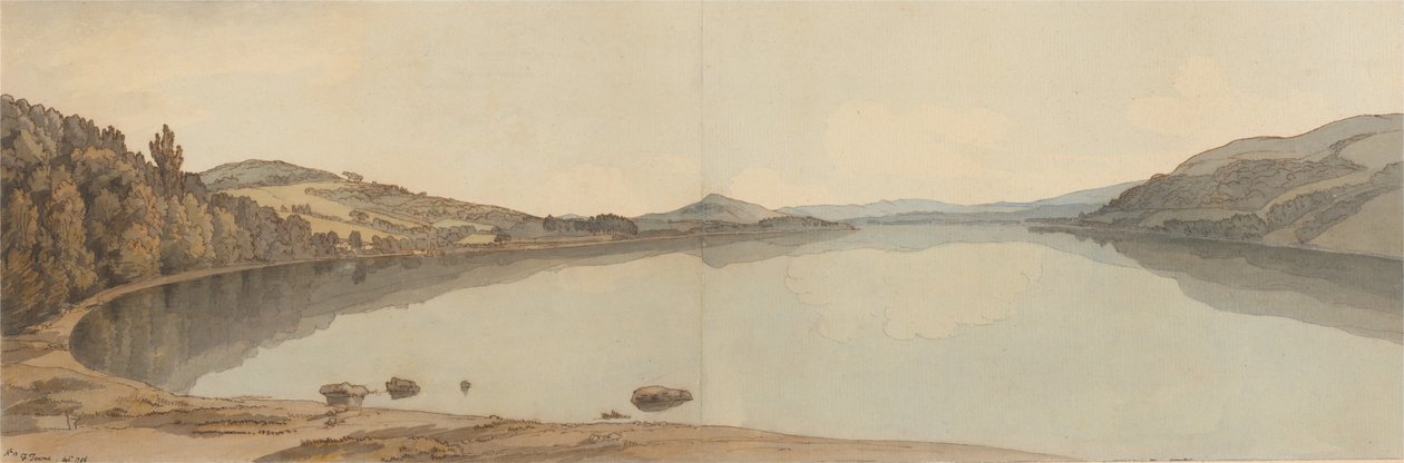 Windermere tó alkotó: Francis Towne